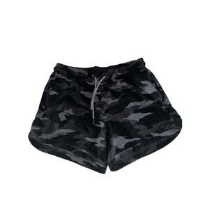 Athleta Girl Running Shorts Black/Gray Camo, Size XL (14k) GIRLS woman’s Xs/s